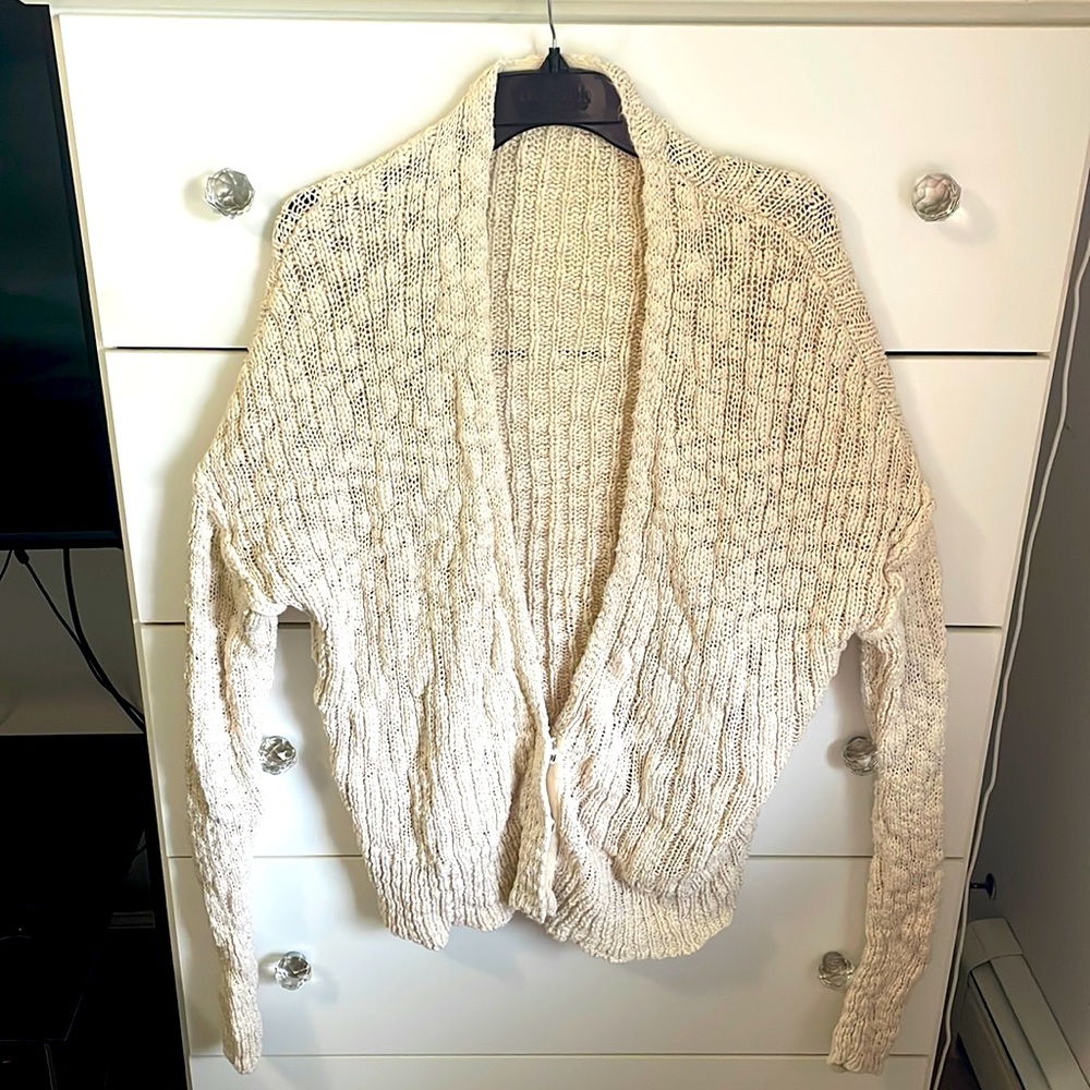 Cozy Oversized Pink Lily Cardigan